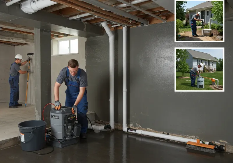 Basement Waterproofing and Flood Prevention process in Birch Run, MI